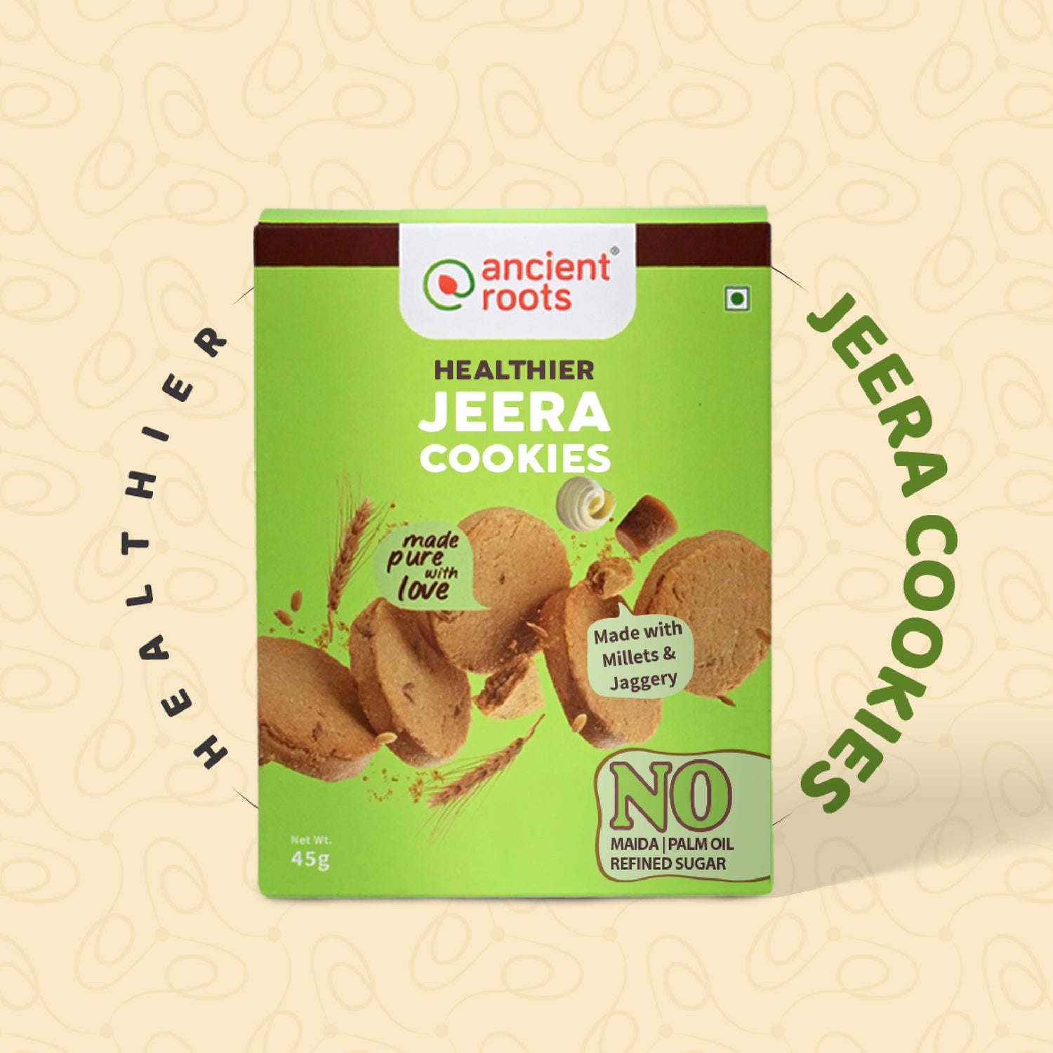 Healthier Jeera Cookies