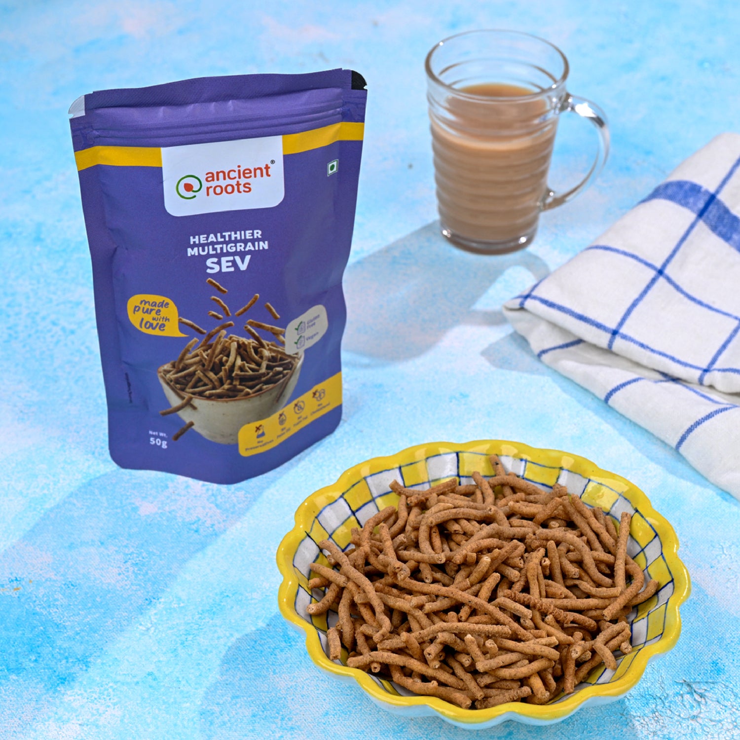 Healthier Multigrain Sev 50g - Pack of 6