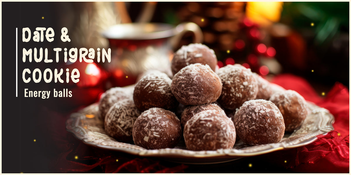 Date and Multigrain Cookie Energy Balls – Ancient Roots India