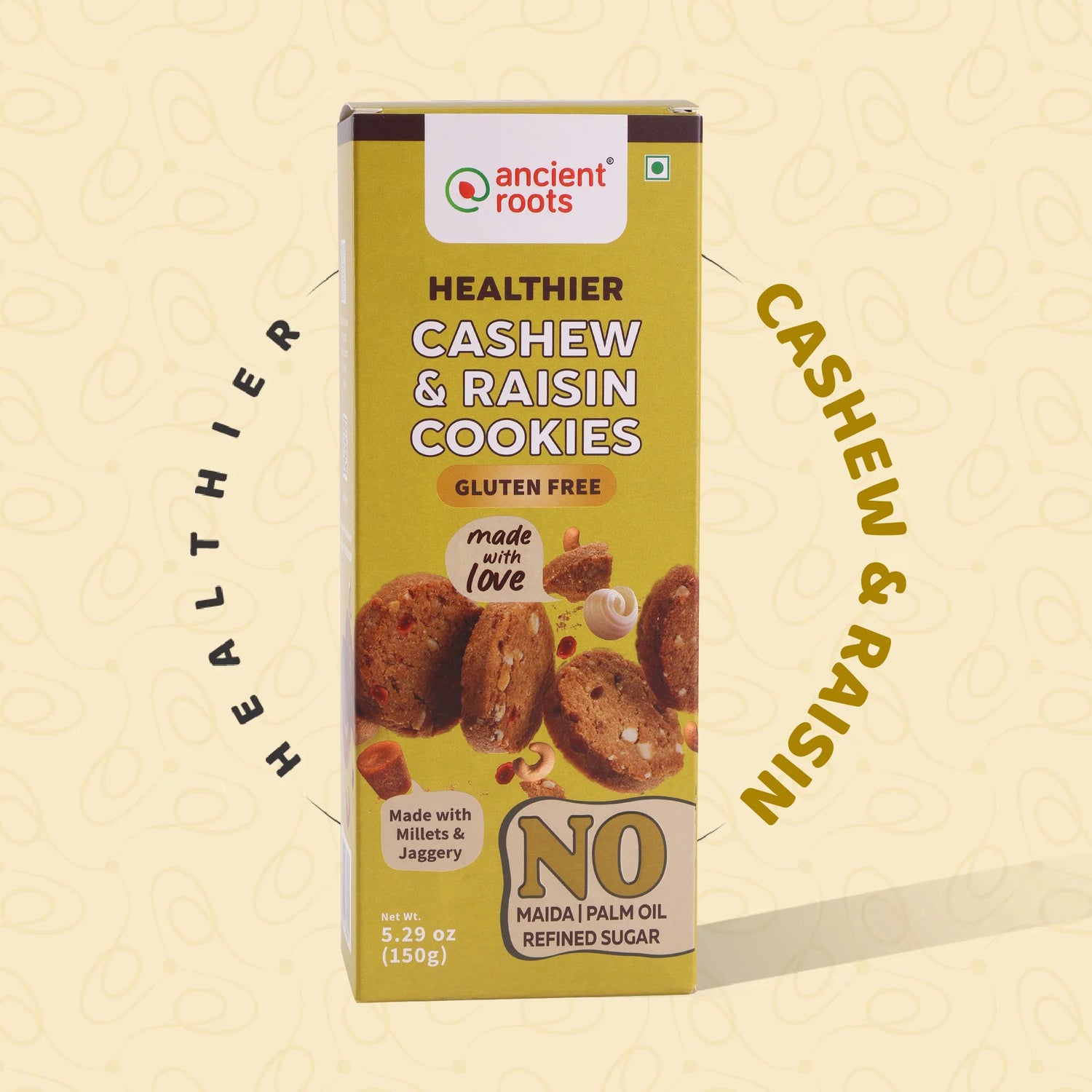 Healthier Cashew & Raisin Cookies 150g