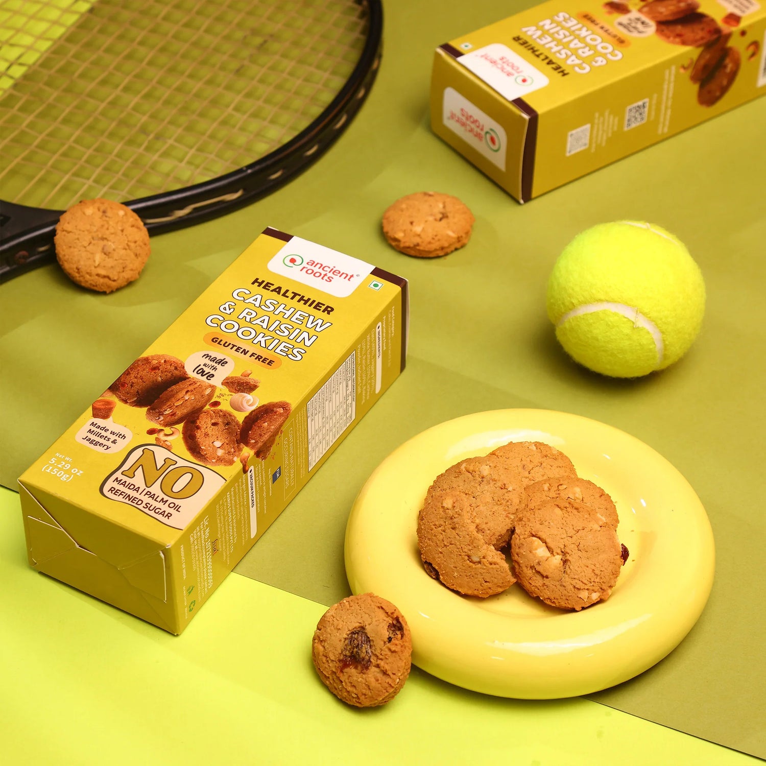 Healthier Cashew & Raisin Cookies 150g