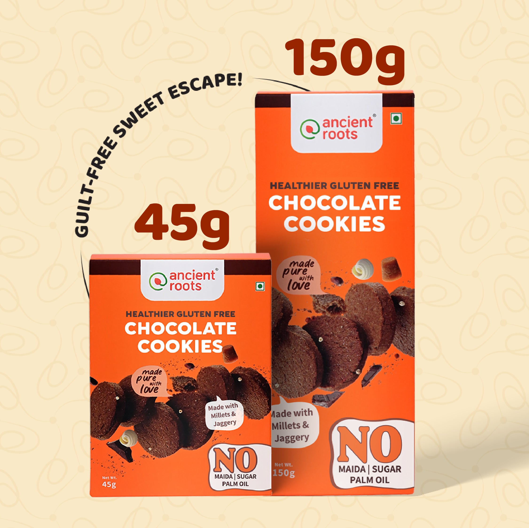 Shop Healthy Chocolate Cookies Online 100 Natural Ancient Roots India