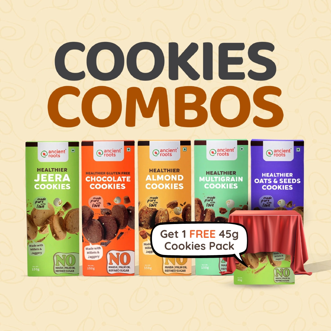Healthier Cookies 150g - 5 Packs (15 pcs / Pack)