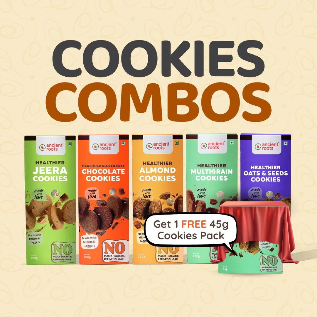 Healthier Cookies 150g - 5 Packs (15 pcs / Pack)
