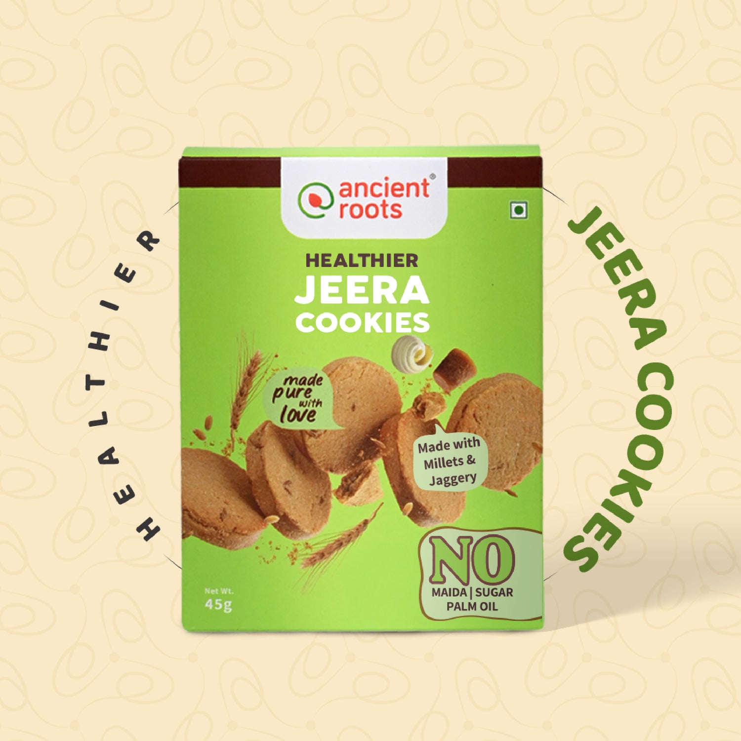 Healthier Jeera Cookies