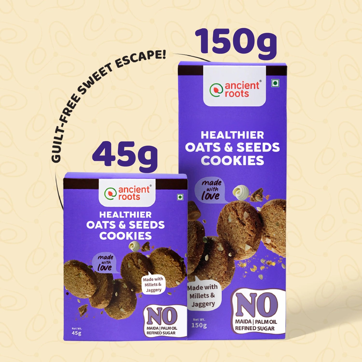 Healthier Oats & Seeds Cookies