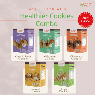 Healthier Cookies 45g - Pack of 5