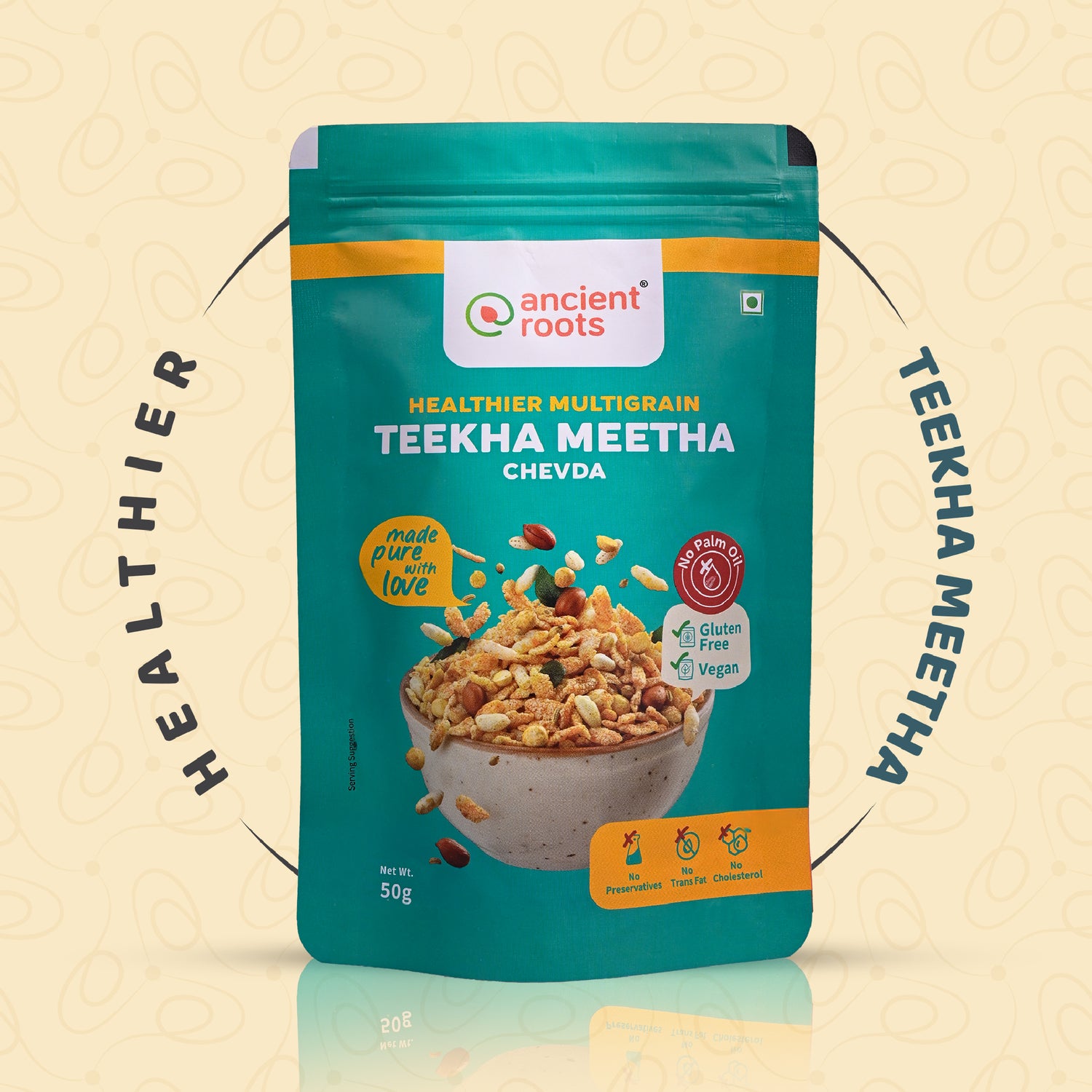 Healthier Teekha-Meetha Chevda 50g - Pack of 6